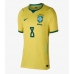 Brasile Bruno Guimaraes #8 Prima Maglia Femmina Mondiali 2026 Manica Corta